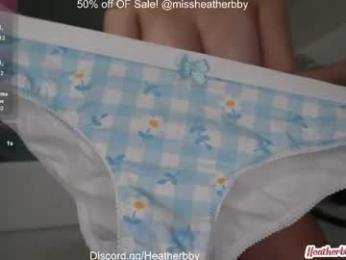 heatherbby webcam chaturbate model stream image