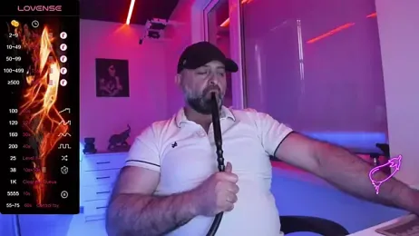 HAIR-MAN webcam model stream image